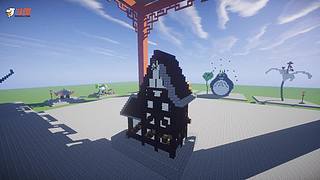 RTX斗鱼我的世界还原中国建筑大赛