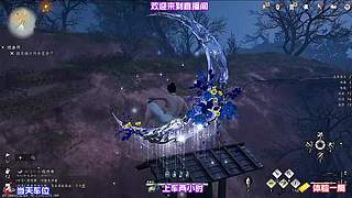 暂离厮杀静赏雪落覆满亭台