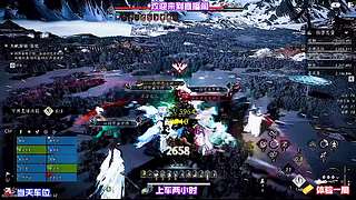 暂离厮杀静赏雪落覆满亭台