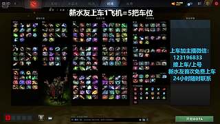 (有车位)欢乐DOTA上车来