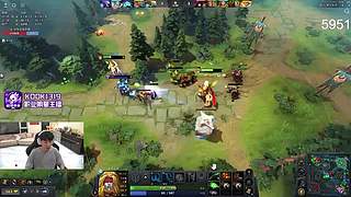 dota2 6000分单排 晚点和宁双排