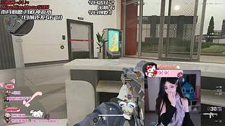 【电一】老公不在家，偷偷玩游戏~