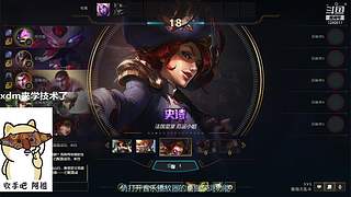 这个主播逆大天，吃鸡当lol玩