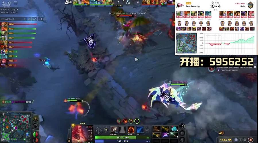 EP联赛pgl的直播间
