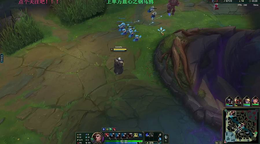 上单万血心之钢乌鸦~看我极限1v5！！！