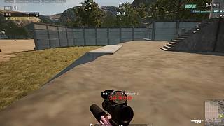 PUBG练练枪....