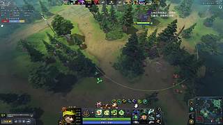 DOTA2入门中，弹幕当教练