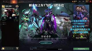(有车位)欢乐DOTA上车来