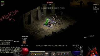 暗黑2  禁点体能 火多重术士 开荒
