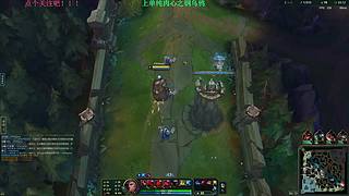 上单万血心之钢乌鸦~看我极限1v5！！！