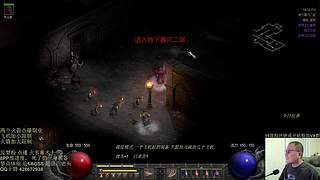 暗黑2  禁点体能 火多重术士 开荒
