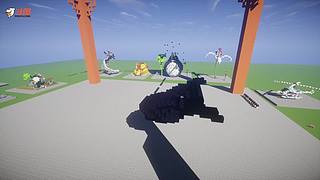 RTX斗鱼我的世界还原中国建筑大赛