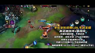 《视频轮播》羊驼文化招募手游LOL