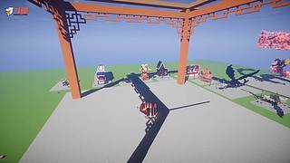 RTX斗鱼我的世界还原中国建筑大赛