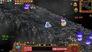 传奇世界之林北围殴老顽童