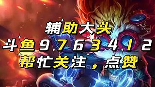 辅助大头，想看的扣弹幕