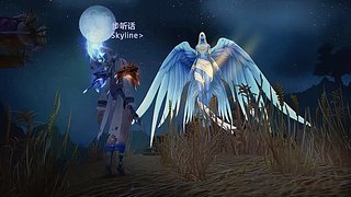 小龙拖尾真可爱~
