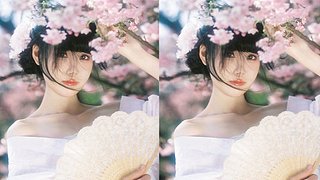 坐著甜妹，站起來絕了