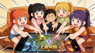 四个姑娘带着上分