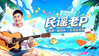 弹吉他唱民谣