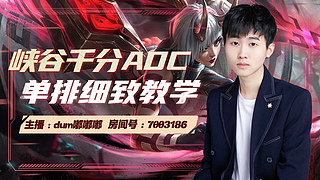 ad单排沉浸式对局！