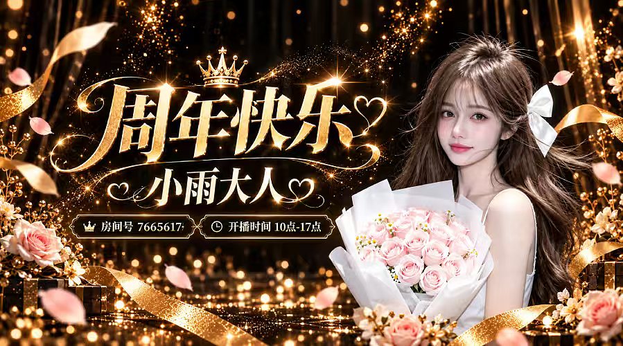 今天周年啦❤️