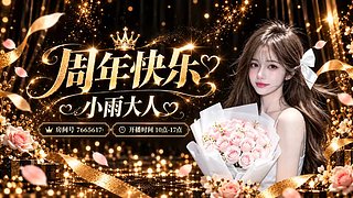 今天周年啦❤️