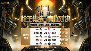 1月2日 枪王杯小组赛TLGvsEDG